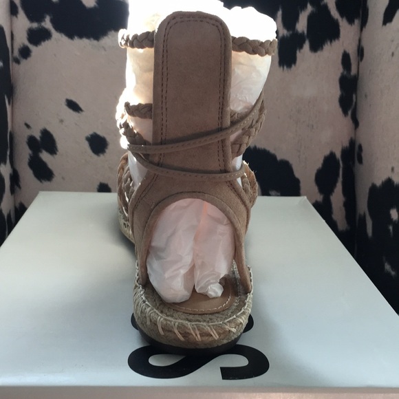 Schutz lace up gladiator espadrilles - Picture 5 of 6